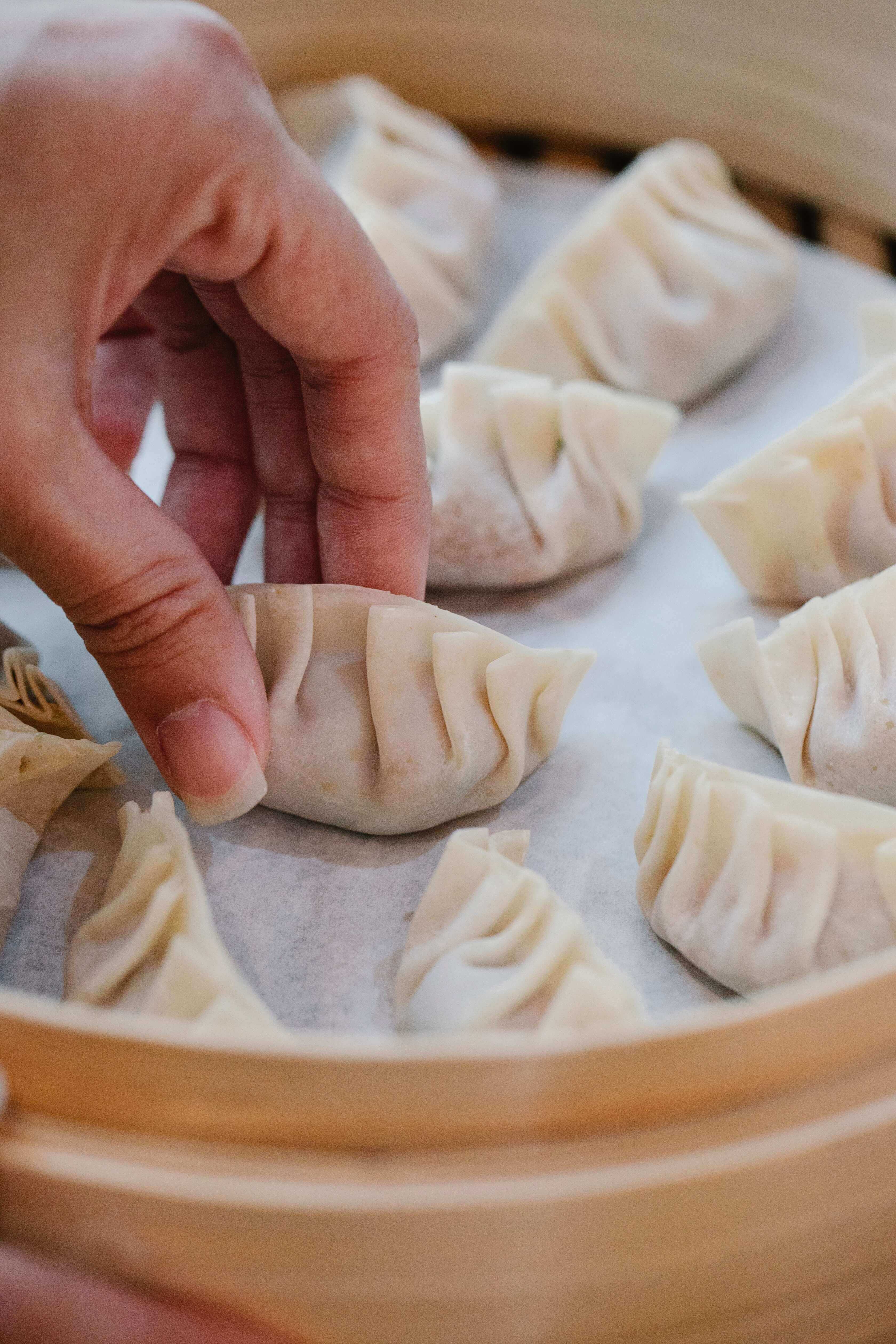 momo ready to be steamed